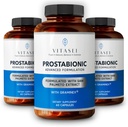 VITASEI Prostabionic με Graminex, Saw Palmetto, Pygeum Africanum - Bladder Control και Prostate συμπληρώματα για άνδρες - 60 κάψουλες (πακέτο των 3)