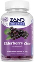 ZAND Elderberry Ψευδάργυρος Ανοσία Gummies με βιταμίνη C 