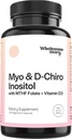Myo-Inositol & D-Chiro Inositol Κάψουλες με MTHF, Folate, βιταμίνη D