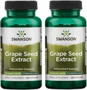 Εκχύλισμα σπόρων σταφυλιών Swanson (Standardized) 50 Milligrams 120 Κάψουλες (2 Συσκευασία)