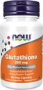 NOW Συμπληρώματα Τροφίμων, Glutathione 250 mg, Υποστήριξη Αποτοξίνωσης *, Ελεύθερος Ριζοσπαστικός Ουδέτερος *, 60 Κάψουλες Veg