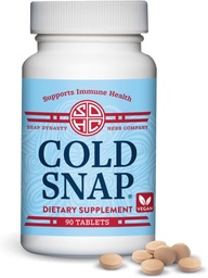 Snap Dynasty Cold Snap - 90ct Tablets, Vegan Plant Based ανοσοποιητική υποστήριξη συμπλήρωμα