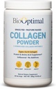BioOptimal Collagen Peptides σε σκόνη - Grass-Fed, Pasture-Raised Hydrolyzed Protein Supplement for Skin, Hair, & Nails - Non-GMO, Zero Sugar Daily Supplement for Men & Women (30 Servings)