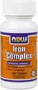 NOW Iron Complex, 100 δισκία (πακέτο των 3)