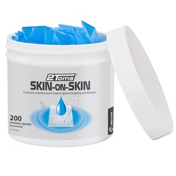 2Toms Δέρμα-On-Skin Hydrogel Τετράγωνα για Κυψέλες, Chafing, Stings, Ερεθισμοί, και ανακούφιση του πόνου, 200 1-Inch Squares