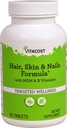 Vitacost Hair, Skin & Nails Formula with MSM and B Vitamins - 60 Tablets