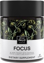 PALO FOCUS Brain Booster Φυσικό συμπλήρωμα Nootropic για Μνήμη, Εστίαση, Μάθηση, Reall, Προσοχή και Γνωστοποίηση - Ginkgo Biloba, Bakopa, Gotu Kola, Ashwagandha, Mucuna 60 κάψουλες