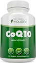Αμιγώς ολιστική CoQ10 100mg - 240 SoftGels - 8 Μήνες Προμήθεια - Ubiquinone Coenzyme Q10 Συμπλήρωμα - με Βιολογικό Ελαιόλαδο - Χωρίς σόγια Co Q 10 - Κατασκευασμένο στις ΗΠΑ