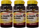 Mason Natural Advance Ear Health Formula Bioflavonoids Plus 100 Caplets per Bottle Pack of 3 Total 300 Caplets