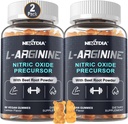 Χωρίς ζάχαρη L Arginine Nitric Oxide Gummies 1300mg για άνδρες & γυναίκες με L Citrulline, Beet Root, B3 