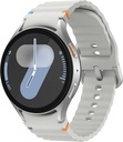 Samsung Galaxy Watch 7 44mm LTE AI Smartwatch w/Energy Score, Wellness Tips, Heart Rate Tracker, Sleep Monitor, Fitness Tracker, 2024, Silver [Εκδοση ΗΠΑ, 1Yr Manufacturer Εγγύηση]