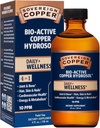 Sovereign Bio-Active Copper Hydrosol - Bioavailable Copper Liquid Supplement for Adults and Kids with Silver Hydrosol for Hair, Skin, and Nails - 4 fl oz (118 mL)