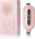 Θέρμανση Pad για την περίοδο Cramps, Portable Cordless Θέρμανση Pad με 3 επίπεδα θερμότητας και 3 Massage Modes, Mothers Day Δώρα για τη μητέρα σύζυγος κόρη, ροζ