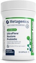 Μεταγονική UltraFlora Restore Probiotic - Probiotic For Intestinal Flora Support* - Ανακούφιση των περιστασιακών Loose Stools* - Probiotics for Digestive Health* - Μη ΓΤΟ & Γλουτένη-Free - 30 Κάψουλες