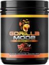 Gorilla Mind Pre Workout - Massive Pumps Laser Focus Energy Power - L-Citrulline, Creatine, L-Tyrosine, Betaine, Hydroprime, Alpha-GPC, 400mg Caffeine, Huperzine A - 800g (Tigers Blood)