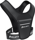 ZelaFitTM Running Vest for Women & Men Running Phone Holder – Ιδανικό για Running Gear, Running Accessories, Running Essentials - Ελαφρύς συρματόσχοινος Phone Holder for Running (Μαύρο)
