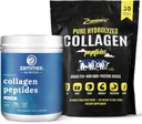 Zammex Collagen Peptides σκόνη Unflavored 600g + 30 Sticks ταξιδιωτικά πακέτα