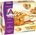 Atkins Pinut Caramel Cluster Bar, Επιδόρπιο Αγαπημένο, Υψηλή σε Ίνες, 3g Net Carb, 1g Ζάχαρη