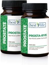 Best Life Herbals Prosta-Rye - Natural Prostate συμπλήρωμα για τους άνδρες που βιώνουν μια διευρυμένη Prostate, συχνή ούρηση, υπερδραστήρια Bladder - 2 μπουκάλια, 60 κάψουλες
