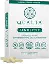 QUALIA LIFE SCIENCES Senolytic Supplement, Fisetin, Quercetin, Piperlongumin & More, Aging Supplement - Supports Optimal Cell Repair & Rejuvenation, Naturally Eliminate Zombie Cells, 1 Month Supply