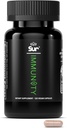 Sur Immunity Immune Support Supplement with Vitamin C, Acerola Cherry, Turmeric & Green Tea Extract - Optimal Defense Wellness Regimen, Antioxidant Blend & Vegan Polyphenol Supplement (120 Κάψουλες)