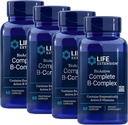 Επέκταση ζωής BioActive Complete B Complex The Most Complex Formula 60 Vegetarian Κάψουλες 4-Pak