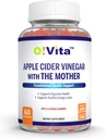 Apple Cider Vinegar Gummies with The Mother, Gluten Free, Vegan, Made with Pomagranate, Beet Root, and Vitamin B12 for Energy - 60 Non-GMO Apple Flavored Gummies, up to 2-Month Supply