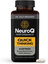 LifeSeasons NeuroQ - Quick Thinking Supplement Pills - Ενισχύει την εγρήγορση + Υποστηρίζει την ψυχική εστίαση - L-Theanine Caffeine L-Tyrosine & Beta-Alanine (60 Κάψουλες)