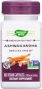 Nature's Way Ashwagandha, Μειώνει το στρες*, Premium Extract, Adaptogenic*, Μη ΓΤΟ Έργο Επαληθευμένο, Vegan, 60 Κάψουλες
