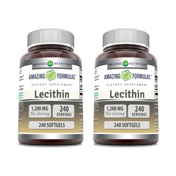Amazing Formulas Λεκιθίνη 1200 mg Softgels συμπλήρωμα 