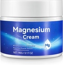 Magnesium Lotion - Topical Magnesium Oil for Feet with Vitamin E - Organics Magnesium Body Butter for Promotes Deep Relaxation, Soothes Muscle Tension, Enhances Overall Well-Being
