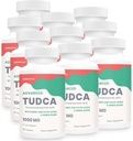 Συμπληρώματα ήπατος TUDCA 1000mg - 600 κάψουλες Vegan, Γαϊδουράγκαθο βοτανική ανάμειξη με Fulvic και Humic Acid για το συκώτι, δυσπεψία υγεία