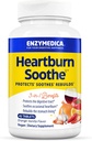 Enzymedica, Heartburn Soothe, Fast-Acting Digestive Aid, Vanilla Orange, 42 Chews (21 Servings)