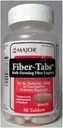MAJOR Fiber- Tabs Δισκία 500 Mg - Δισκία Fiber για γυναίκες και άνδρες - Περιστασιακή Δυσκοιλιότητα Ανακούφιση για ενήλικες - 90 Δισκία - Συσκευασία των 6