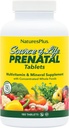 Natures Plus Source of Life Prenatal - 800 mcg Folate, 180 χορτοφαγικά δισκία - Όλα τα φυσικά προγεννητική βιταμίνη & ορυκτά με σίδηρο & ασβέστιο - Βέλτιστη υγεία & ενέργεια - Χωρίς γλουτένη - 90 εξυπηρετούν