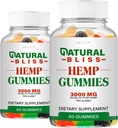 Φυσικό Bliss - Φυσικό Bliss Hemp Gummies (2 Pack, 120 Gummies)