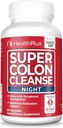 Health Plus Super Colon Cleanse Night Formula Digestive support 