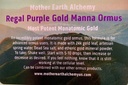 Regal Purple Gold Manna Ormus - 1oz - Μητέρα Γη Αλχημεία