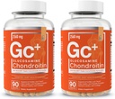 Βασικά στοιχεία Glucosamine Chondroitin MSM Boswellia Serrata Συμπλήρωμα Υαλουρονικό οξύ Κοινή Υποστήριξη Αντιοξειδωτικό συμπλήρωμα για Ευελιξία - 180 κάψουλες (2-πακέτο)