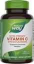 Nature's Way Extra Strength(1) Vitamin C with Bioflavonoids, Supports Immune Health*, Promotes Collagen Production for Healthy Skin*, 1,000 mg per Capsule, 100 Vegan Capsules (Packaging May Vary)