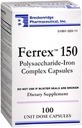 FERREX 150 Πολουσακχαρίτης-Ιron Complex Κάψουλες 100 Count