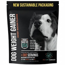 PET Care Science 5 λίβρες Services of Dog Weight Gainer - Συμπληρώματα αύξησης βάρους για σκύλους - Canine και Dog Muscle Builder - Made in The USA