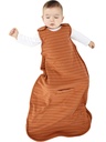 Woolino Merino Wool and Organic Cotton Ultimate Sleep Sack - 4 Season - Two-Way Zipper Sleep Bag - Universal Sleep Sack για Baby (2-24 Μήνες) - Rust