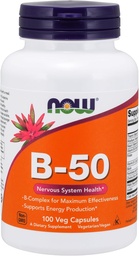 Βιταμίνη B- 50mg 100 Καψάκια