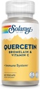 SOLARAY Quercetin, Bromelain & Βιταμίνη C, 60 VegCaps