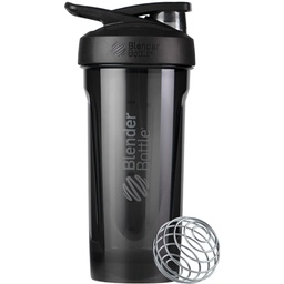 BlenderBottle Strada Tritan Shaker Μπουκάλι με Lid κλειδώματος, 28-Ounce, Μαύρο