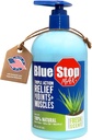 Blue Stop Max Massage Gel για το σώμα Aches, μπουκάλι αντλία 16 oz; 3 σε 1 προϊόν Ανακουφίζει Aches σώμα, υποστηρίζει αρθρώσεις και Nourises The Skin