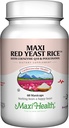 Maxi Health, Maxi Red Yeast Rice Complex (600 Mg), 60 Capsules