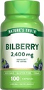 Nature's Truth Bilberry Extract Capsules 