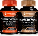 WELNESS LABSRX Quercetin με κάψουλες Mushroom